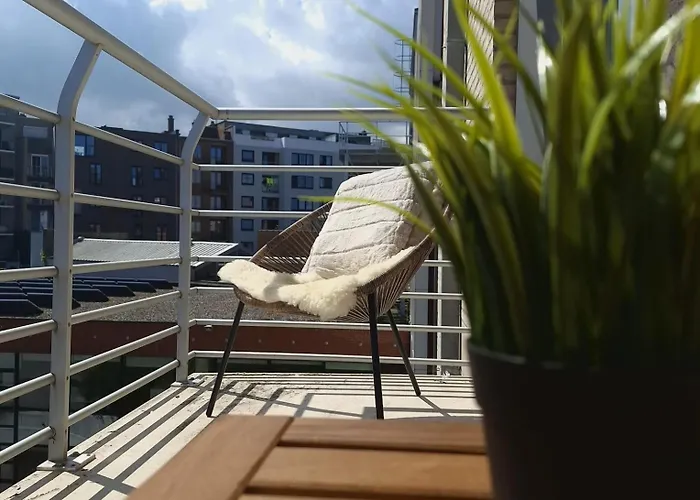 公寓 Luxueus, Ruim Op 350m Het *