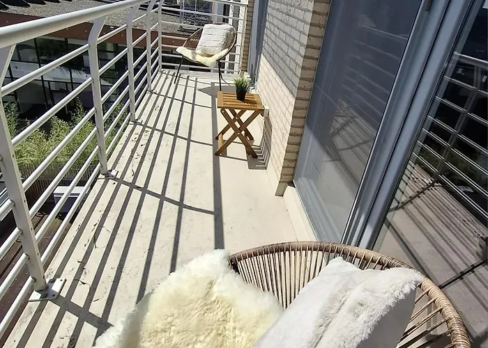 Luxueus, Ruim Op 350m Het Apartamento *